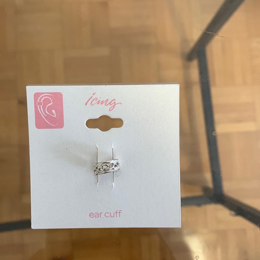 Silver Ear Cuff